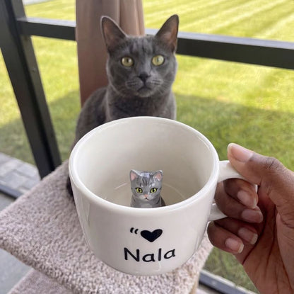 Custom 3D Pet Figurine Mug