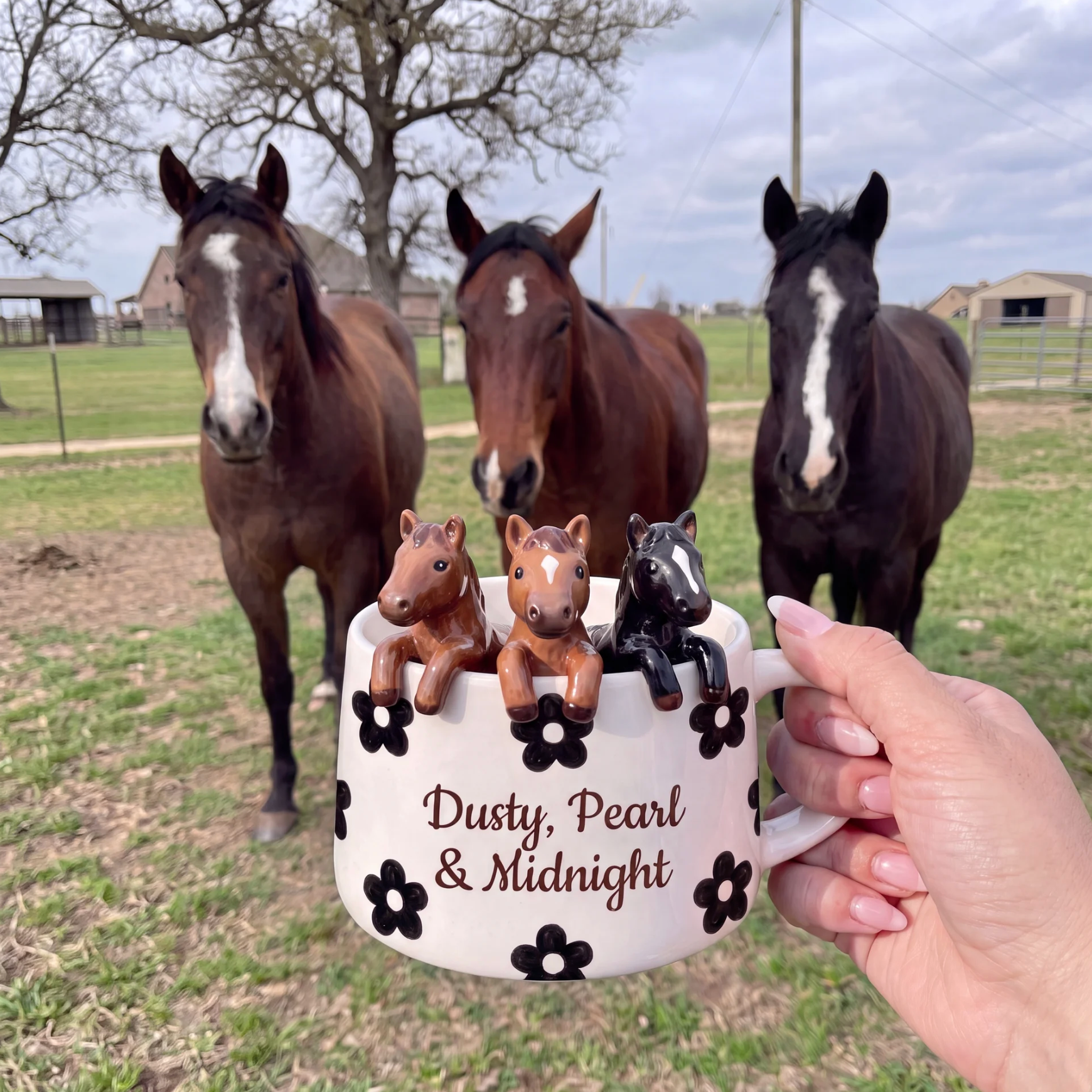 Handmade Custom Farm Animal Mug